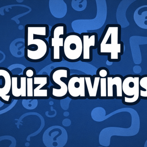 5-for-4-Savings