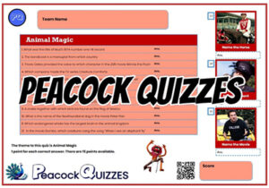 Tabletop Quiz - Animal Magic