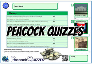 Tabletop Quiz - Money