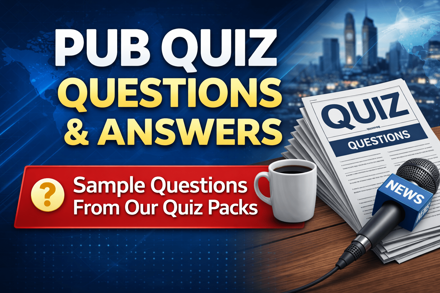Free Quiz Questions Banner