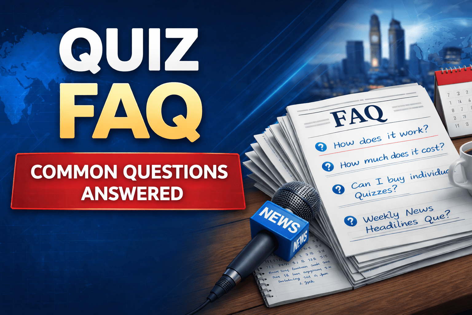 Peacock Quizzes - FAQ