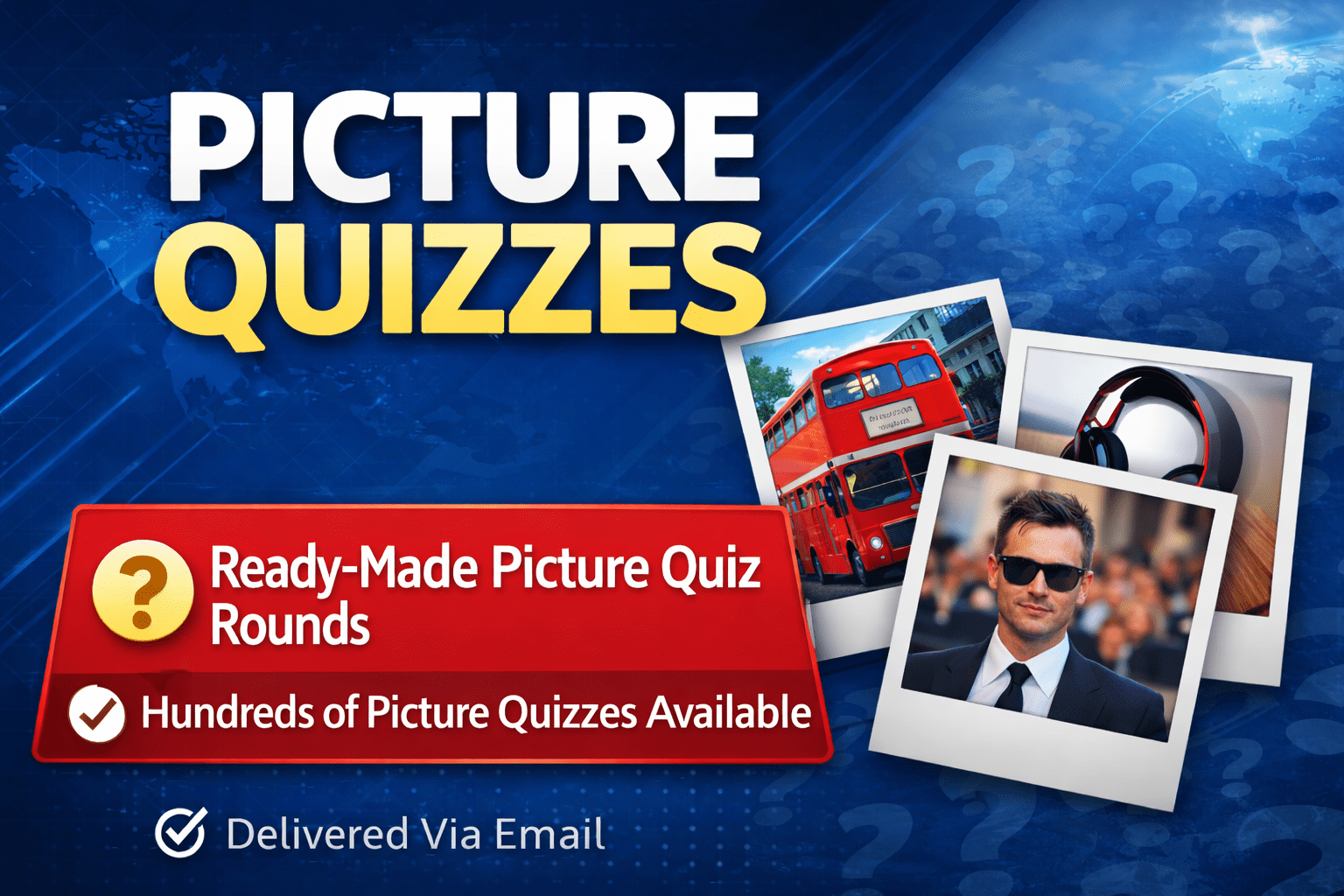Peacock Quizzes - Picture Quiz Packs