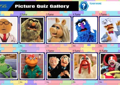 Peacock Quizzes Free Sample Picture