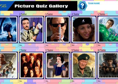 Peacock Quizzes Free Sample Picture