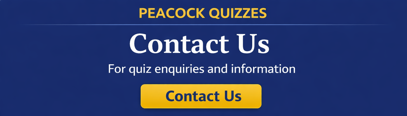 Contact Peacock Quizzes