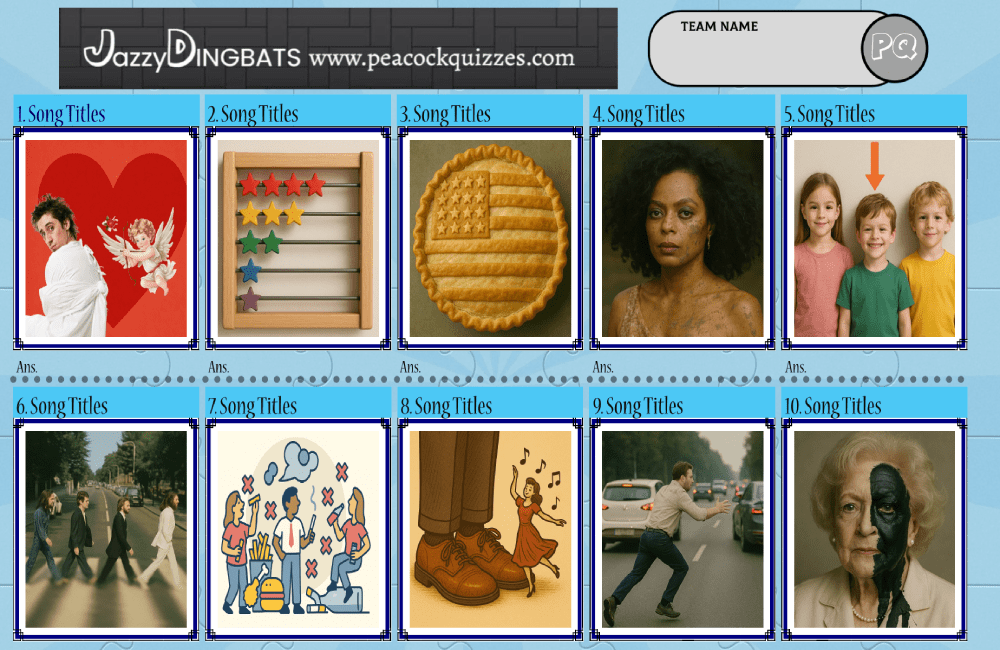 Jazzy Dingbats Picture Puzzle 4