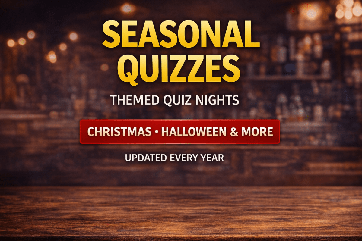 Peacock Quizzes Product Page - Seasonal Quizzes